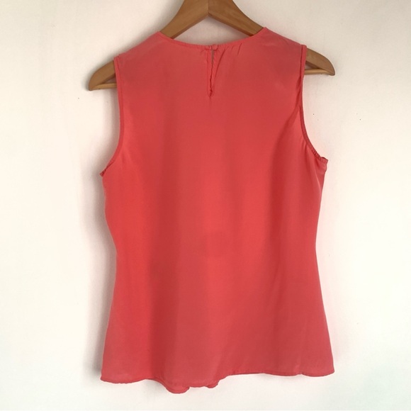 Max Studio Sleeveless Silk Blouse - Picture 6 of 7